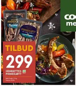 Coop Mega HENRIETTES PINNEKJØTT tilbud