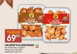 Coop Mega LOLLIPOP KYLLINGVINGER tilbud