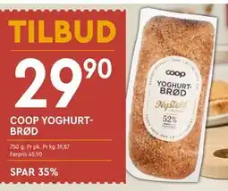 Coop Mega COOP YOGHURTBRØD tilbud