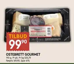 Coop Mega OSTEBRETT GOURMET tilbud