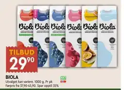 Coop Mega BIOLA tilbud