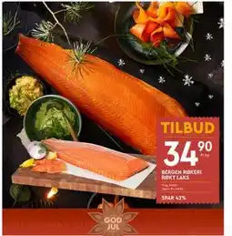 Coop Mega BERGEN RØKERI RØKT LAKS tilbud