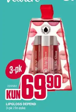 Europris LIPGLOSS DEPEND tilbud