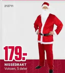 Europris NISSEDRAKT tilbud