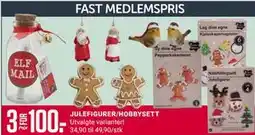 Europris JULEFIGURER/HOBBYSETT, Medlemspris tilbud
