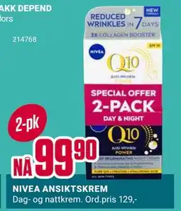 Europris NIVEA ANSIKTSKREM tilbud