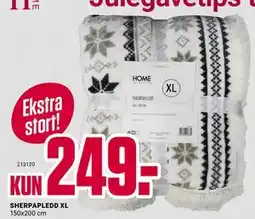 Europris SHERPAPLEDD XL tilbud