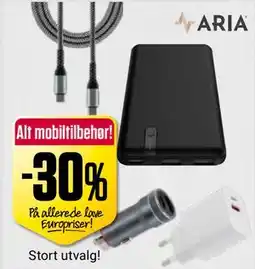 Europris Alt mobiltilbehør! tilbud