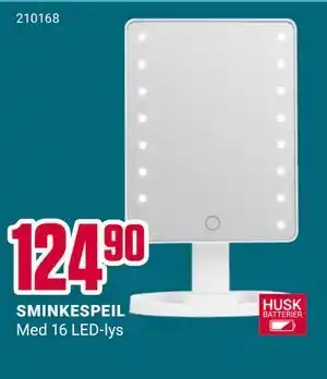 Europris SMINKESPEIL tilbud