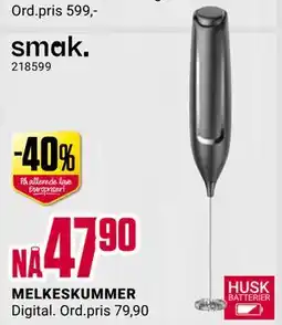 Europris MELKESKUMMER tilbud