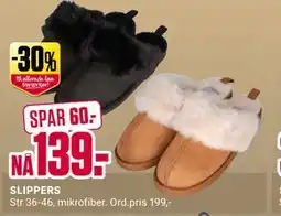Europris SLIPPERS tilbud