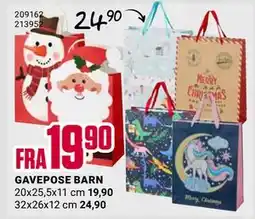 Europris GAVEPOSE BARN tilbud