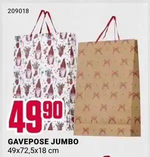 Europris GAVEPOSE JUMBO tilbud