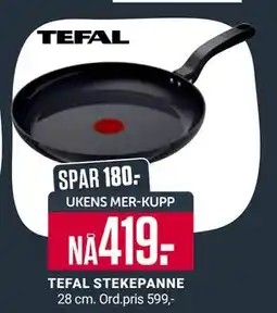 Europris TEFAL STEKEPANNE, App-pris tilbud