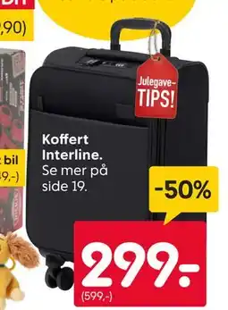 Rusta Koffert Interline tilbud