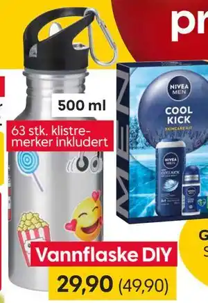 Rusta Vannflaske DIY tilbud