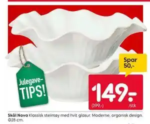 Rusta Skål Nova tilbud