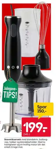 Rusta Stavmiksersett tilbud