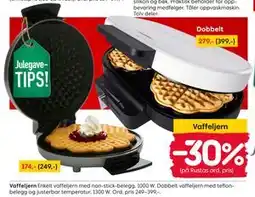 Rusta Vaffeljern tilbud