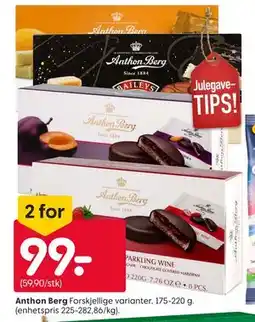 Rusta Anthon Berg tilbud