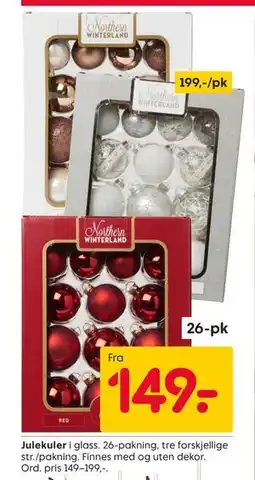 Rusta Julekuler tilbud