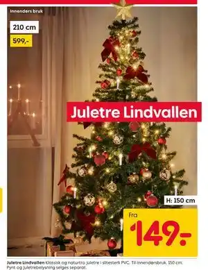 Juletre Lindvallen