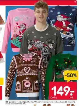 Rusta LED-gensere i forskjellige utførelser! tilbud