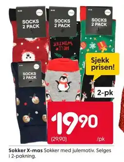 Rusta Sokker X-mas tilbud