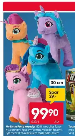 Rusta My Little Pony kosedyr tilbud