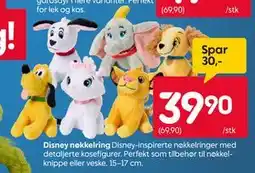 Rusta Disney nøkkelring tilbud
