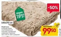 Rusta Pledd Juna, Medlemspris tilbud