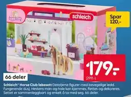 Rusta Schleich. Horse Club lekesett tilbud