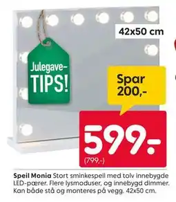 Rusta Speil Monia tilbud