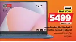 POWER Lenovo IdeaPad Slim 3 Bærbar PC tilbud