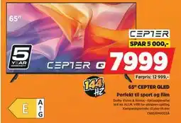 POWER 65 CEPTER QLED tilbud