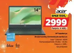 POWER 14 bærbar pc tilbud