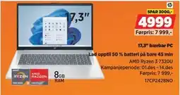 POWER 17,3 bærbar PC tilbud