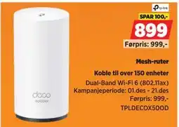 POWER Mesh-ruter tilbud