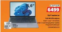 POWER 15,6 bærbar pc tilbud