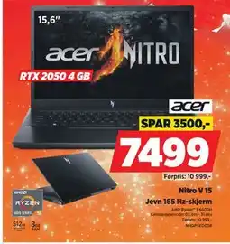 POWER Nitro V 15 tilbud