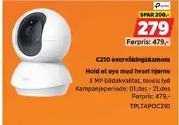 POWER C210 overvåkingskamera tilbud
