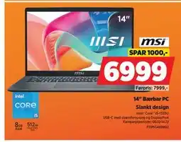 POWER 14 Bærbar PC tilbud