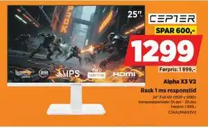 POWER Alpha X3 V2 tilbud