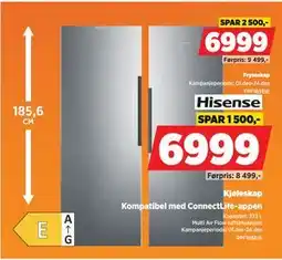 POWER Kjøleskap tilbud