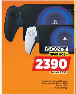 POWER SONY PS5PSPORTALBK tilbud