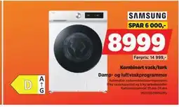 POWER Kombinert vask/tørk tilbud