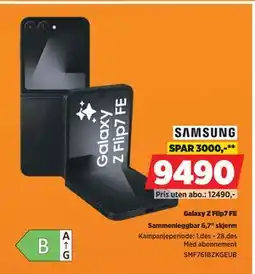 POWER Galaxy Z Flip7 FE tilbud