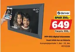 POWER PFF-1012 digital fotoramme tilbud