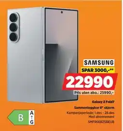 POWER Galaxy Z Fold7 tilbud