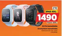 POWER K2 Pro barneklokke tilbud